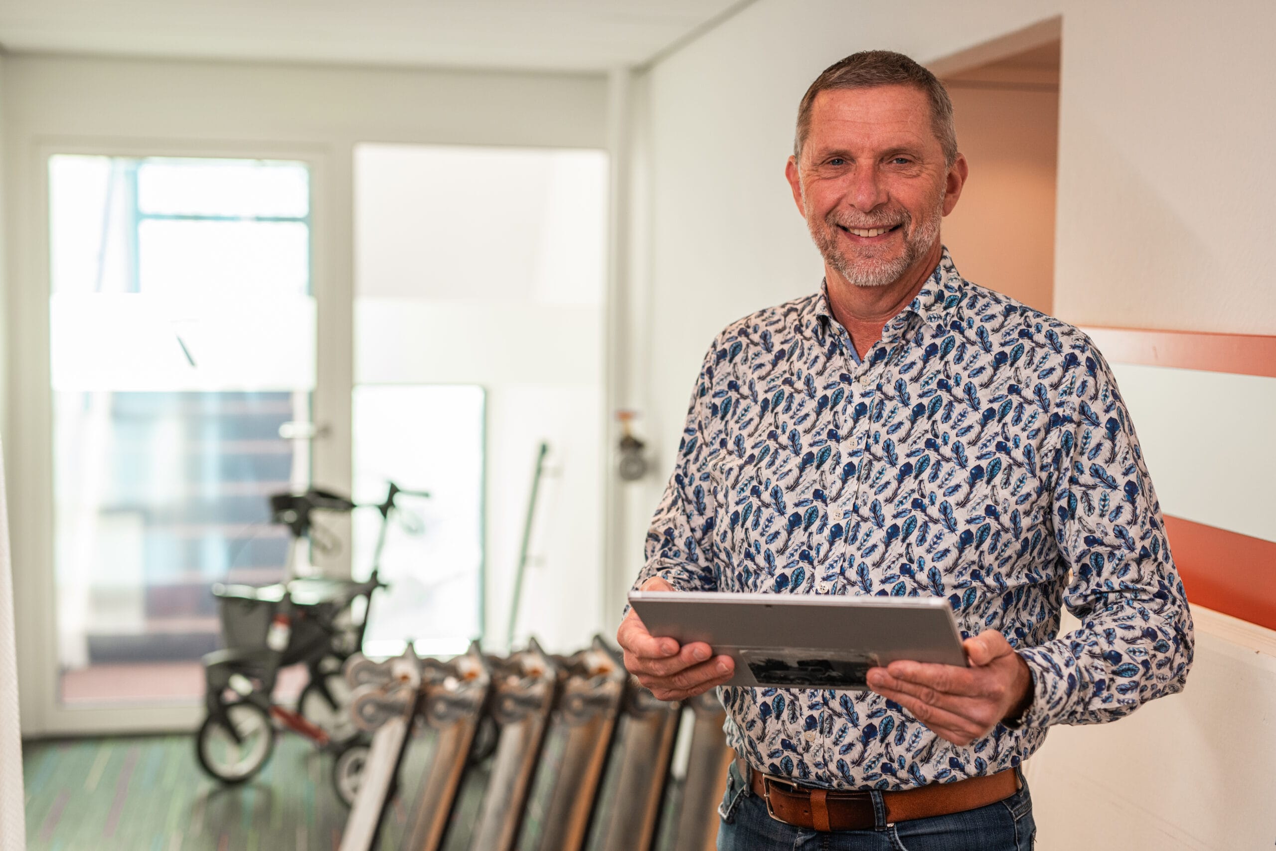 Onze verhuisregisseur houdt het proces bij tijdens een bewonersverhuizing